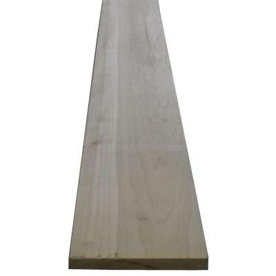 1 in. x 4 in. x Random Length S4S Poplar Board