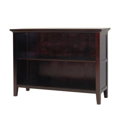 Ferndale 2-Shelf Bookcase in Espresso
