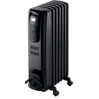 Safeheat 1500-Watt Digital Oil-Filled Radiant Portable Heater - Black