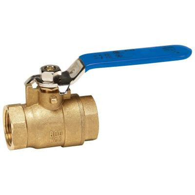 1 in. Packing Gland Lead Free Brass FPT x FPT Full Port Ball Valve