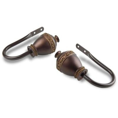 Amelie Decorative Holdback Pair in Cocoa