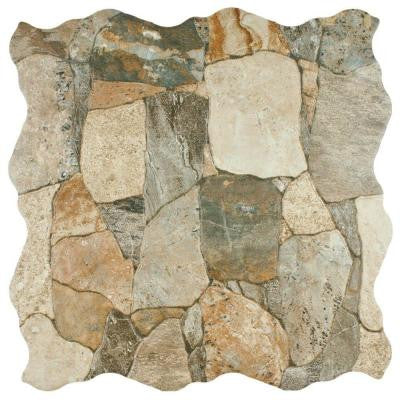 Attica Gris 17-3/4 in. x 17-3/4 in. Ceramic Floor and Wall Tile (13.86 sq. ft. / case)