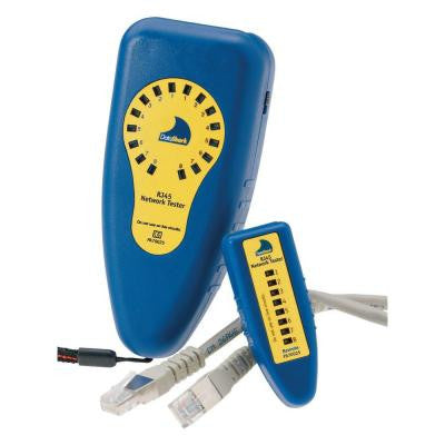 RJ45 Network Cable Tester with Case and Patch Cords