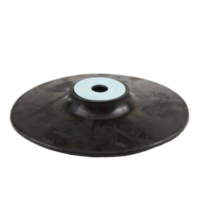 7 in. Rubber Backing Pad with 5/8 in. x 11 in. Nut
