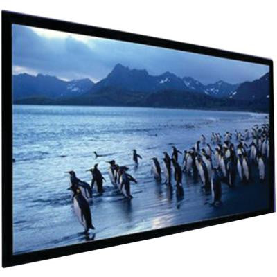 150 in. Stratus Series Slate Gray Fixed-Frame Screen