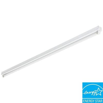 1-Light White Fluorescent Strip Light