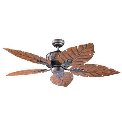 Fern Leaf 52 in. Oil Rubbed Bronze Ceiling Fan