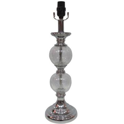 Mix & Match Chrome & Glass Orb Table Lamp