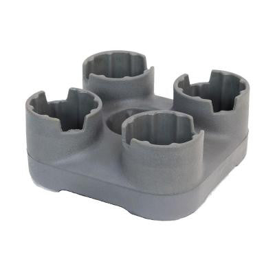 BevBase Graphite Grey 4-Way Beverage Holder