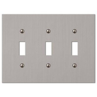 Elan 3 Toggle Wall Plate - Brushed Nickel