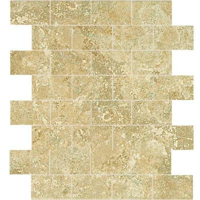 Fantesa Cameo 12 in. x 12 in. x 8 mm Glazed Porcelain Mosaic Tile