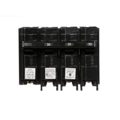 30 Amp Three-Pole Type QP Circuit Breaker with 120-Volt Shunt Trip
