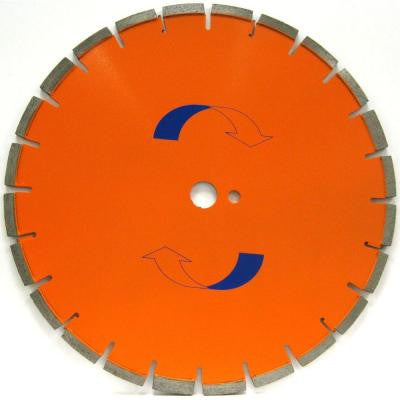 36 in. x .187 in. Cured Concrete Diamond Blade, Soft Bond