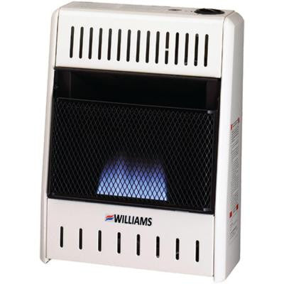 10,000 BTU/Hr Heater Natural or Propane Blue Flame