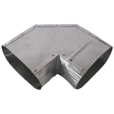 5 in. Oval Flat 90 Degree Elbow