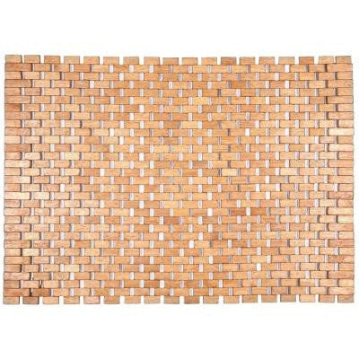 Douglas Brown 18 in. x 30 in. Exotic Wood Mat