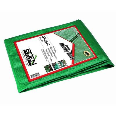 30 ft. x 40 ft. Green Tarp