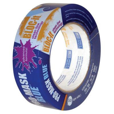1.41 in. x 60 yds. ProMask Blue Painter's Tape with Bloc It