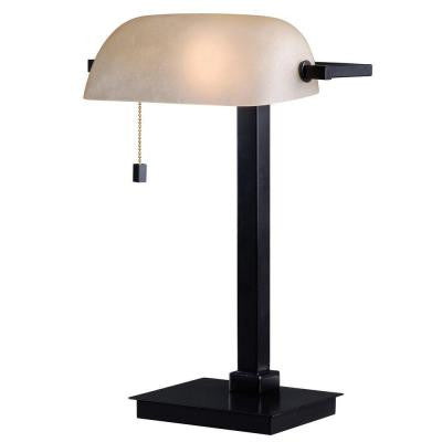 Wall Street 16 in. Oil-Rubbed Bronze Desk Lamp