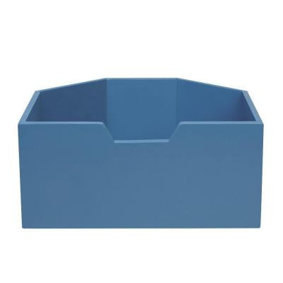 Craft Space 3 lb. Wood Tall Angled Cubby Drawer in Mariner