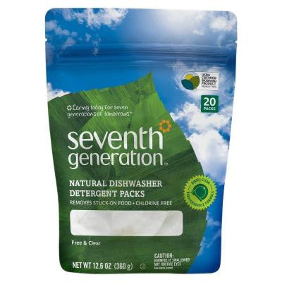 12.6 oz. Natural Dishwashing Detergent Packs (20-Tabs/Bag)
