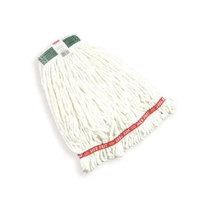 Medium Web Foot Shrinkless Wet Mop with 1 in. Headband (Case of 6)