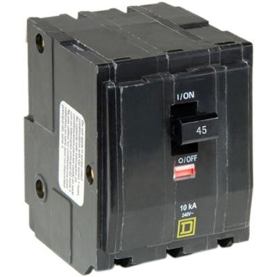 QO 45 Amp 3-Pole Plug-In Circuit Breaker