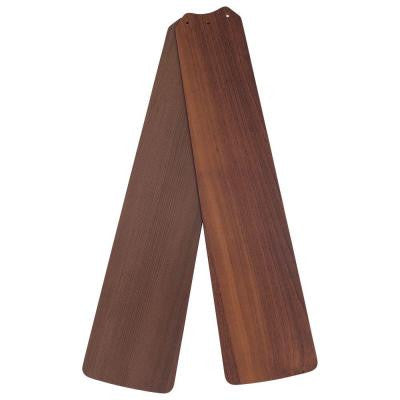 Replacement Ceiling Fan Blades Dark Walnut/Medium Maple (5-Pack)