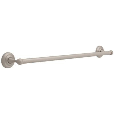 Kelsie 24 in. Towel Bar in Satin Nickel