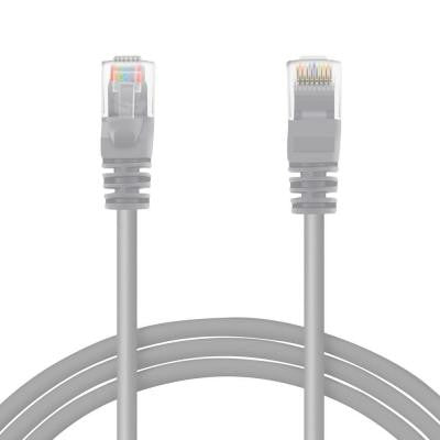 1.5 ft. Cat5e RJ45 Ethernet LAN Network Patch Cable - Gray (24-Pack)