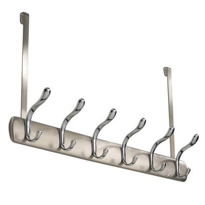 Bruschia 10 - 15 lb. 6-Hook Over-the-Door Rack