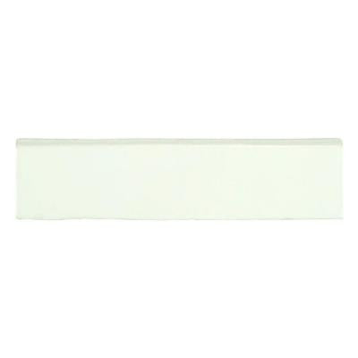 Chester Bianco Zocalo 3 in. x 12 in. Ceramic Wall Trim Tile