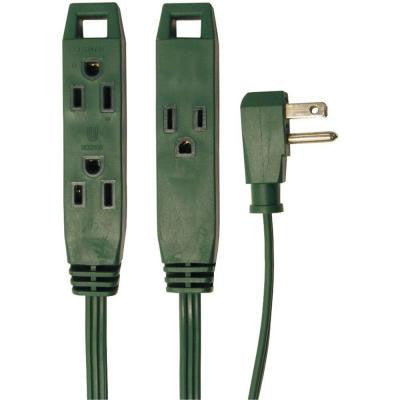 8 ft. 3-Outlet Indoor Extension Cord