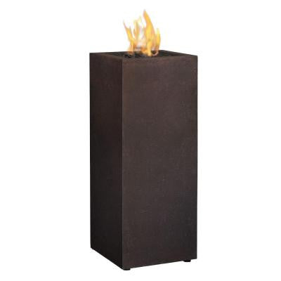 Baltic 13 in. Propane Gas Fire Pit Column in Kodiak Brown
