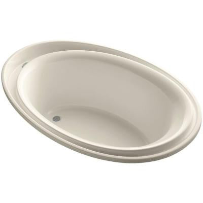 Purist 6 ft. Reversible Drain Soaking Tub in Almond