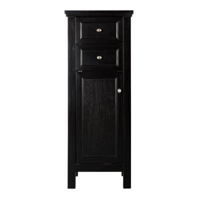 Gazette 16 in. W x 42 in. H Floor Cabinet in Espresso