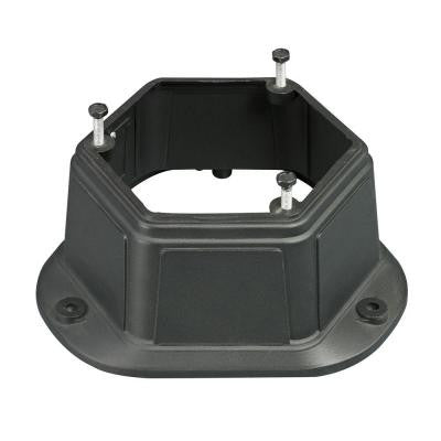 Charing Cross Collection Charcoal Outdoor Street Lamp Base