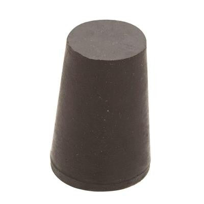 1-1/4 in. x 1 in. Black Rubber Stopper