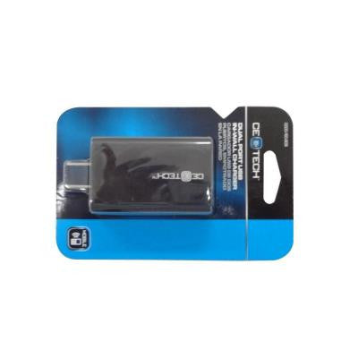 200 Series Dual Port USB In-Wall Charger Black