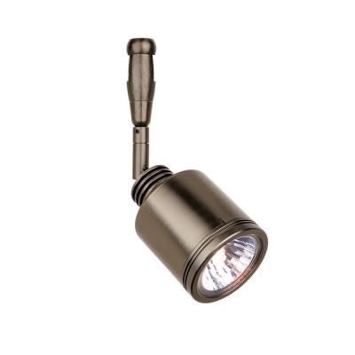Rev Swivel 1-Light Bronze LED Track Lighting Head