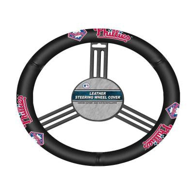 Philadelphia Phillies Leather Steering Wheel Cover