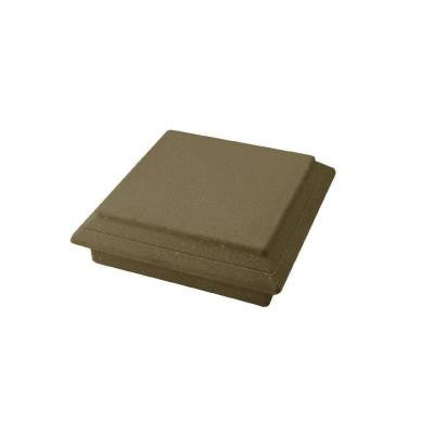 Vantage 5-1/2 in. x 5-1/2 in. Earthtone Composite Beveled Post Cap