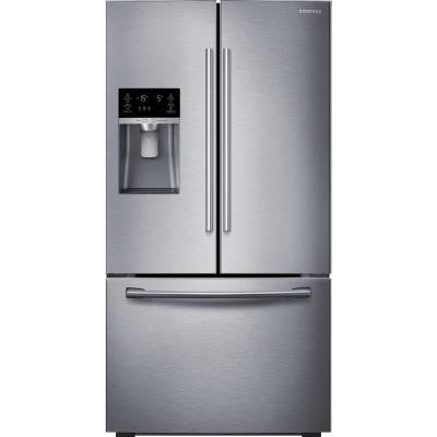 22.5 cu. ft. French Door Refrigerator in Stainless Steel, Counter Depth