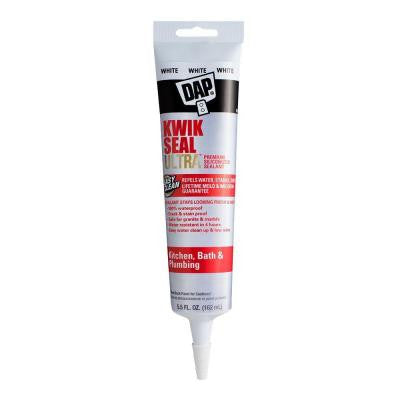 Kwik Seal Ultra 5.5 oz. White Premium Kitchen and Bath Sealant