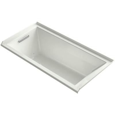 Underscore 5 ft. Air Bath Tub in Dune