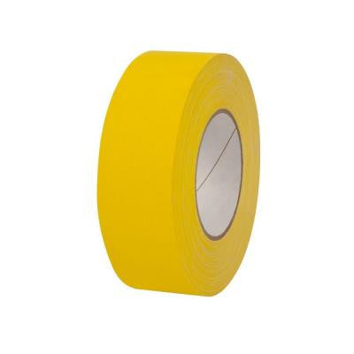 2 in. x 55 yds. Yellow Gaffer Industrial Vinyl Cloth Tape (3-Pack)