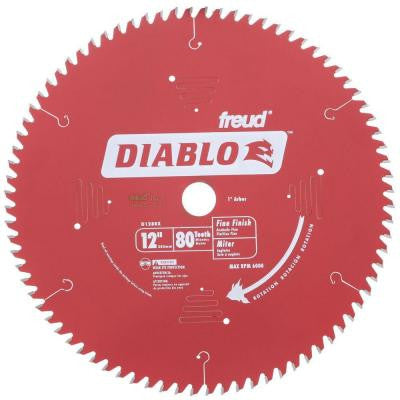 12 in. x 80-Tooth Finishing Saw Blade