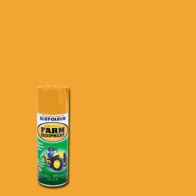 12 oz. Yellow Farm Equipment Caterpillar Spray Paint (Case of 6)
