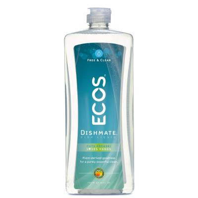 25 oz. Squeeze Bottle Ultra Dishmate Free and Clear Dishwashing Liquid