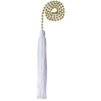 White Tassel Pull Chain